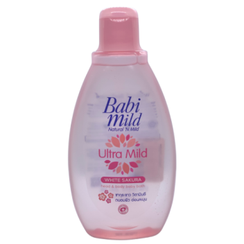 Babi Mild Ultra Mild Head and Body Bath White Sakura