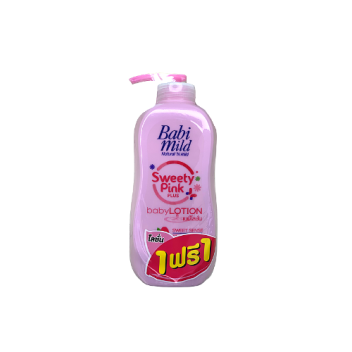 Babi Mild Sweety Pink Baby Lotion ( 400ml ) + Body Lotion 