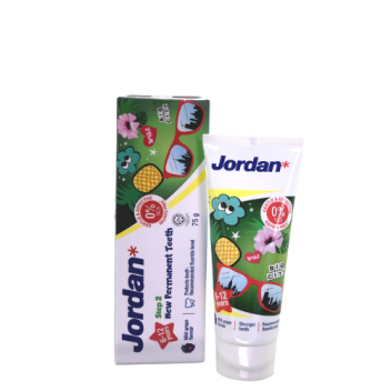 Jordan Toothpaste Step 2 New Permanent Teeth 6-12 Years ( 75g )