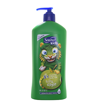 Suave Kids 3 in 1 Shampoo + Conditioner + Body Wash ( 532ml ) Silly Apple