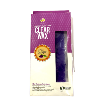 Vipa House Clear Wax Hair Remover Grape ( 10pcs )