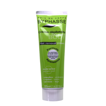 Soin Du Corps BYPHASE Hair Removal Cream Aloe Vera ( 125ml )