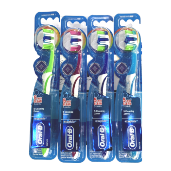 Oral B 5 Ways Clean Toothbrush Medium 