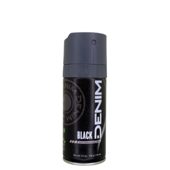 Denim Deodorant Body Spray (150ml) Black