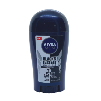 Nivea Deodorant Stick (40ml) Men Black & White Invisible (UAE)