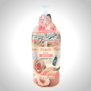 Be Nice Peach Fruit Essence Shower Gel 450ml Rosy 