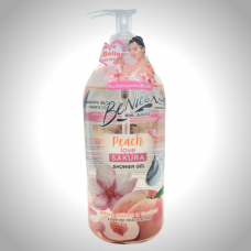 Be Nice Peach Fruit Essence Shower Gel 450ml Sakura 