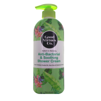 Good Virtues Co. Shower Cream ( 700ml ) Anti Baterial & Smoothing