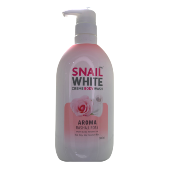 NAMU Snail White Creme Body Wash ( 500ml ) Aroma Rashall Rose 