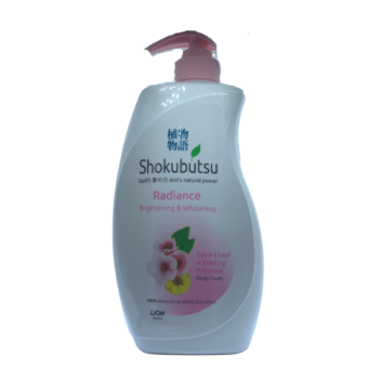 Shokubutsu Radiance Brightening & Whitening Body Foam 900ml