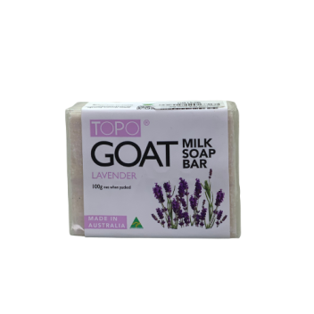 Topo Goat Milk Soap Bar ( 100g ) Lavender