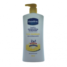 Vaseline Healthy Moisturizing Body Wash ( 450ml ) 2 in 1 Total Moisture 