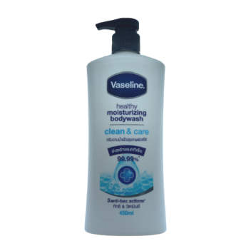 Vaseline Healthy Moisturizing Body Wash ( 450ml ) Clean & Care