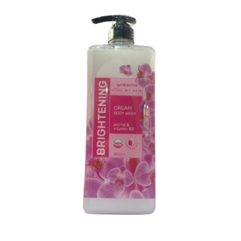 Watson's Body Wash ( 1000ml ) Orchid & Vitamin B3 Brightening