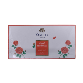 Yardley London Luxury Soap ( 3 + 100g ) Red Rose 