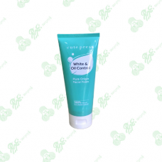 Cute Press Facial Foam White & Oil Control 120g